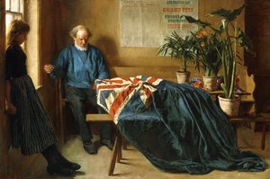 加冕日的准备工作，奇切斯特，约1902年（布面油画） 作者 威廉·雷尼