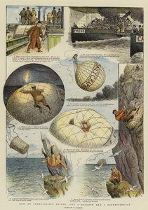 一个有进取心的编辑如何失去一个气球和一个通讯员（chromolitho）