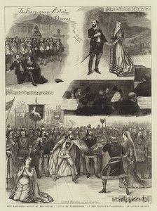 我们在歌剧院的轻松艺术家，女王陛下的Lucia de Lammermoor，考文特花园的Lohengrin
