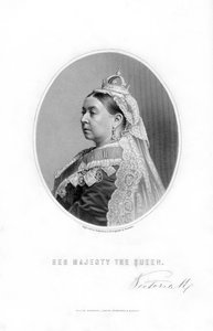 1899年，维多利亚女王，大不列颠及爱尔兰联合王国女王。 作者 威廉·罗夫