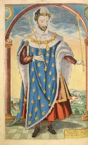 法国的亨利三世来自nHonor Military，而Civill，William Segar，酒吧。 Robert Barker，伦敦，1602年（手工彩色雕刻）