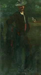 伊格内修斯·祖洛阿加作为斗牛士，c.1895（布面油画） 作者 威廉·罗森斯坦