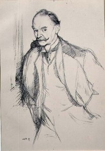 “英国肖像”系列中的托马斯·哈代（1840-1928）肖像