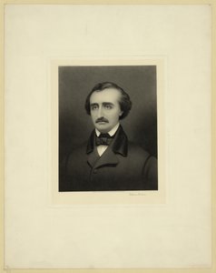 埃德加·爱伦·坡的肖像1809-1849，约1896年 作者 威廉·萨顿