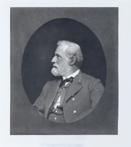 罗伯特·李（Robert E. Lee） 1868年（mezzotint） 作者 威廉·萨顿