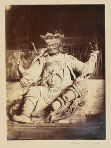 [中国风神雕塑］