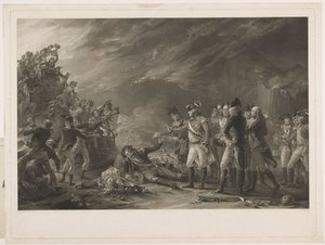 1781 年 11 月 27 日上午直布罗陀卫戍部队的出击。