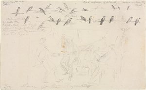 干草制造者之舞，c。 1845年。 作者 威廉·西德尼山