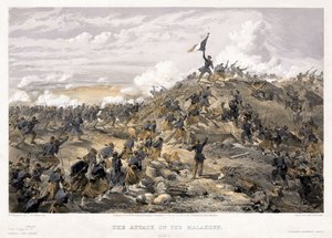 1855年9月7日袭击马拉科夫要塞 作者 威廉·克里米亚·辛普森