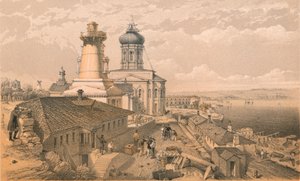 金钟，塞巴斯托波尔，1856年 作者 威廉·克里米亚·辛普森