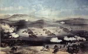 1854年10月25日，巴拉克拉瓦战役。轻旅的冲锋 作者 威廉·克里米亚·辛普森