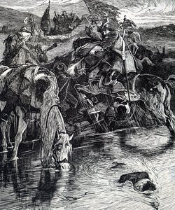 A scene from the English Civil War. 作者 威廉·斯莫特
