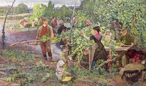 Hop Pickers，c.1870 作者 威廉·斯莫特