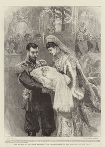 沙皇的女儿的洗礼，圣婴的管理 作者 William Small