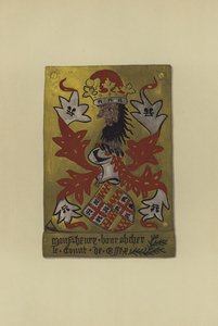 亨利·布尔希尔爵士，Bourchier领主，伯爵和埃塞克斯伯爵，1452-1483（chromolitho）