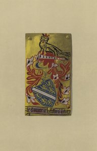 Humphrey de Bohun爵士，赫里福德伯爵，埃塞克斯和北安普顿，1365-1372-3（chromolitho）