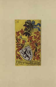 Miles Stapleton爵士，1348-1364（chromolitho） 作者 威廉·圣约翰·霍普