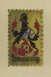 Reginald Cobham爵士，Sterborough的Cobham阁下，电话：1352-1361（chromolitho）