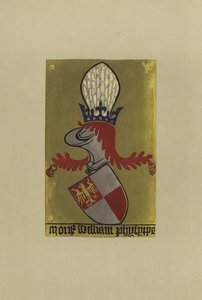 威廉·帕切普爵士，巴尔多夫勋爵，1418-1441（chromolitho） 作者 威廉·圣约翰·霍普