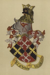 William Willoughby爵士，Willoughby dEresby阁下，c 1400-1409（chromolitho）