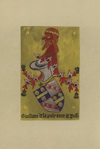 William de la Pole爵士，Pembroke伯爵Dreux伯爵，以及Suffolk侯爵和公爵，1421-1450（chromolitho）