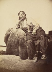 马-尼-米克，夏安族酋长，1869-74年。