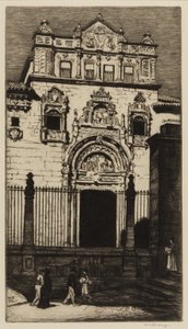 圣克鲁斯，托莱多，1913年 作者 威廉·斯特兰德