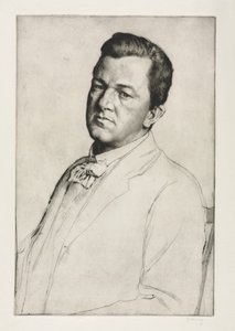 查尔斯·霍尔罗伊德爵士，1909年。 作者 威廉·斯特兰德