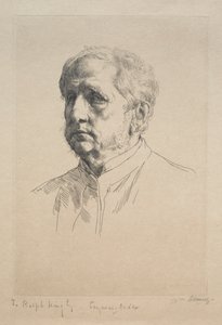 弗朗西斯·西摩·哈登爵士，1883年。 作者 威廉·斯特兰德