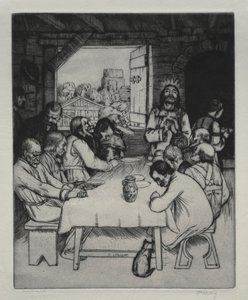 最后的晚餐，1889年。