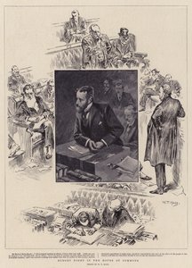 下议院的预算之夜 作者 William T. Maud