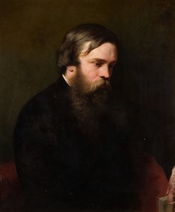 约翰-亨利-张伯伦1831-1883年的肖像，1864年。