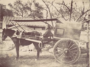 北京车，1867年。 作者 威廉·托马斯·桑德斯
