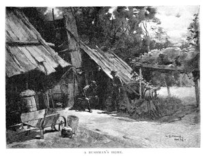 澳大利亚，布什曼斯故居，1886年。