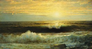 橙色夕阳渐弱，1897年