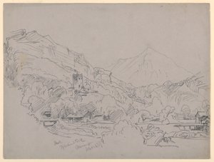 瑞士迈林根风景区 作者 威廉·特罗斯特·理查兹