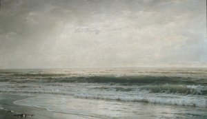 新泽西海滩（New Jersey Beach），1901年。 作者 威廉·特罗斯特·理查兹