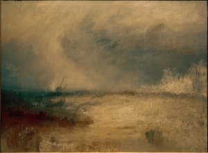 海岸上的海浪 作者 约瑟夫·马洛德·威廉·特纳