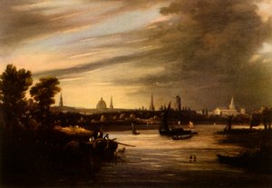 牛津的西面前景》，19世纪，1943年。   作者 约瑟夫·马洛德·威廉·特纳