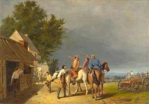1847年莱克星顿战役的第一个新闻