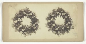 无题[花环]，19世纪中期。   作者 威廉·W·卡尔弗