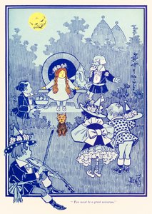 你一定是个伟大的女巫。来自？绿野仙踪？作者：L。Frank Baum