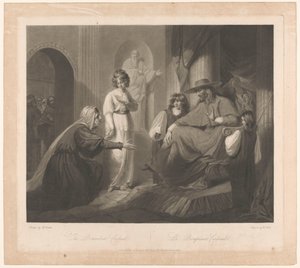 红衣主教的观众 仁慈的红衣主教 / Le bienfaisant Cardinal（物体上的标题）