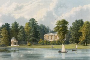 Hampton House，由Richard Gilson Reeve（1803-89）刻，于1828年出版 作者 威廉韦斯特尔