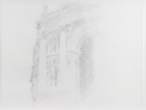 致敬，威尼斯，2007年（纸本铅笔） 作者 威廉·威尔金斯