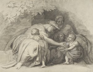 Anche a me, Madre mia!我也是，母亲！，1828年。