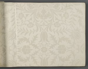 壁纸样本书，1917年前（印刷品）。 作者 威廉和莫里斯公司