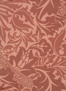 壁纸样本书，1917年前（印刷品）。 作者 威廉和莫里斯公司