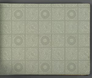 壁纸样本书，1917年前（印刷品）。 作者 威廉和莫里斯公司