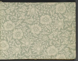 壁纸样本书，1917年前（印刷品）。 作者 威廉和莫里斯公司